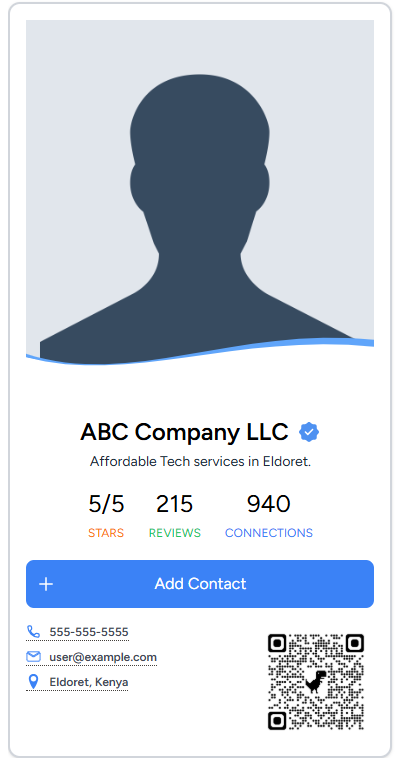 Fimbo Digital business card 